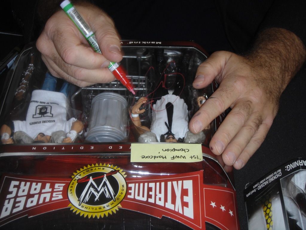 Meeting Mick Foley + Signed Figures (Pics!!!) | Wrestlingfigs.com WWE ...